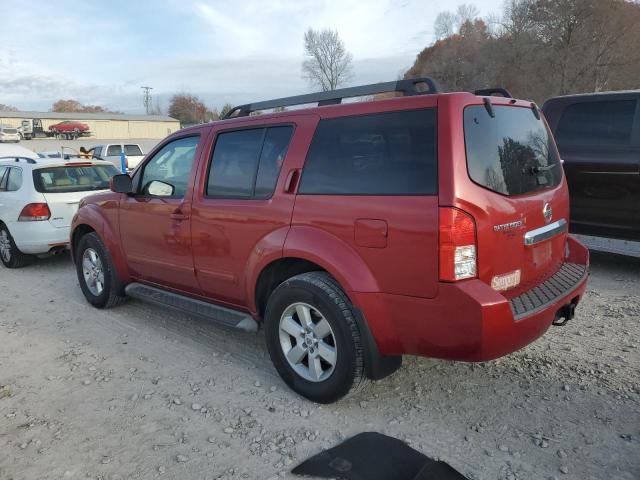 5N1AR1NNXBC619030 - 2011 NISSAN PATHFINDER S წითელი ფოტო 2