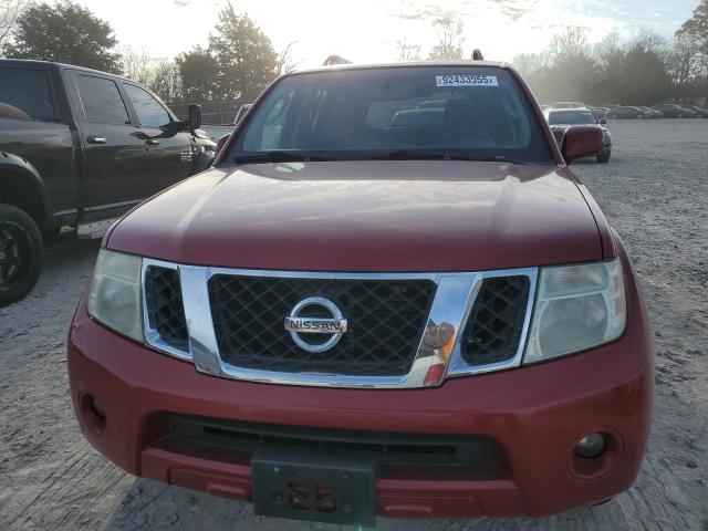 5N1AR1NNXBC619030 - 2011 NISSAN PATHFINDER S წითელი ფოტო 5