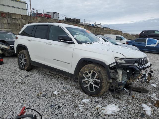 1C4RJHBG6PC619966 - 2023 JEEP GRAND CHER LIMITED WHITE photo 4
