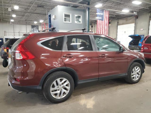 5J6RM4H54GL020676 - 2016 HONDA CR-V EX MAROON photo 3