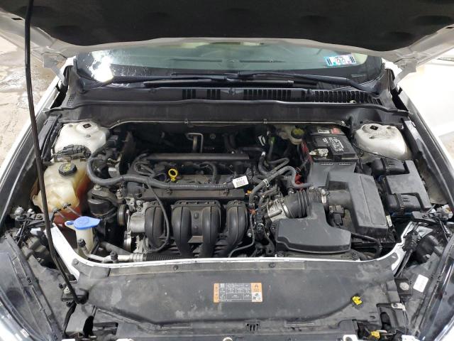 1FA6P0H75G5118734 - 2016 FORD FUSION SE WHITE photo 11