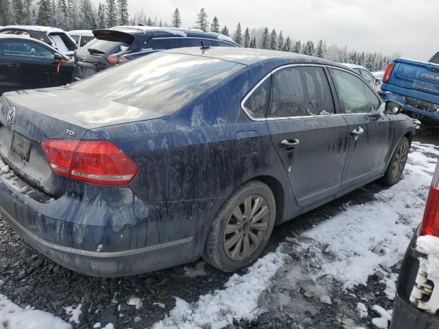 1VWAV7A36FC026534 - 2015 VOLKSWAGEN PASSAT S BLUE photo 3