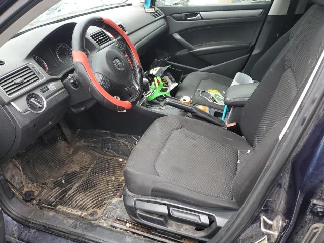 1VWAV7A36FC026534 - 2015 VOLKSWAGEN PASSAT S BLUE photo 7