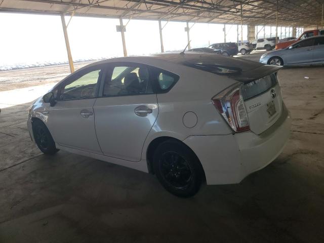 JTDKN3DU5E0380467 - 2014 TOYOTA PRIUS თეთრი ფოტო 2