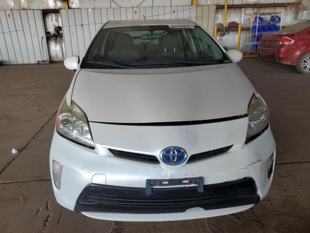 JTDKN3DU5E0380467 - 2014 TOYOTA PRIUS თეთრი ფოტო 5