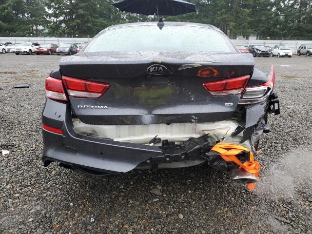 5XXGT4L31KG277387 - 2019 KIA OPTIMA LX Gri fotoğraf 6