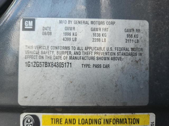 1G1ZG57BX84305171 - 2008 CHEVROLET MALIBU LS GRAY photo 26