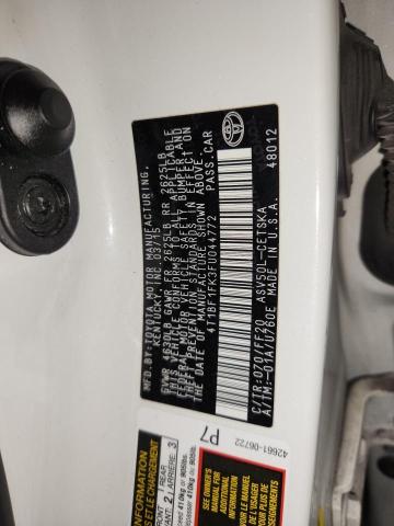 4T1BF1FK3FU044772 - 2015 TOYOTA CAMRY LE 白色 照片 12