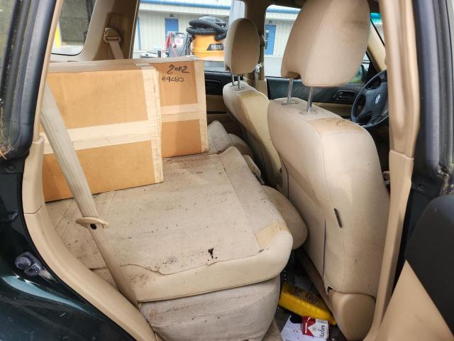 JF1SG63693G710961 - 2003 SUBARU FORESTER 2.5X GREEN photo 10