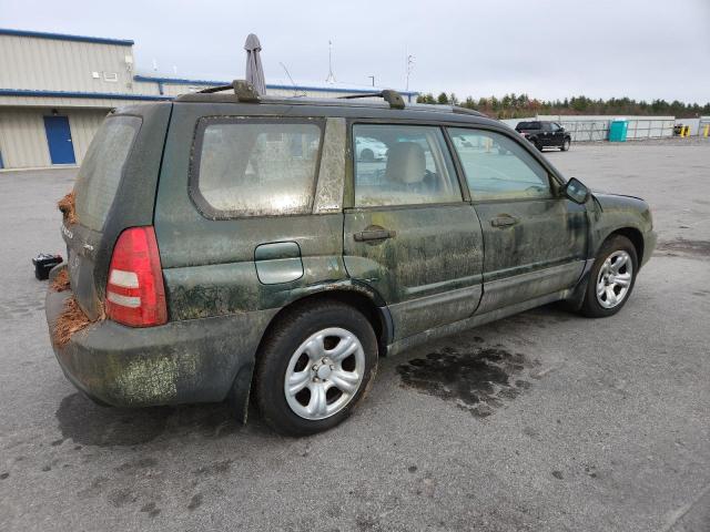 JF1SG63693G710961 - 2003 SUBARU FORESTER 2.5X GREEN photo 3