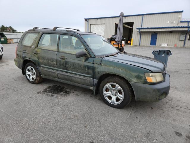 JF1SG63693G710961 - 2003 SUBARU FORESTER 2.5X GREEN photo 4