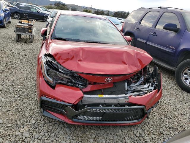 JTDS4RCE3LJ009010 - 2020 TOYOTA COROLLA SE RED photo 5