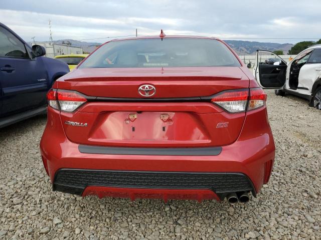 JTDS4RCE3LJ009010 - 2020 TOYOTA COROLLA SE RED photo 6