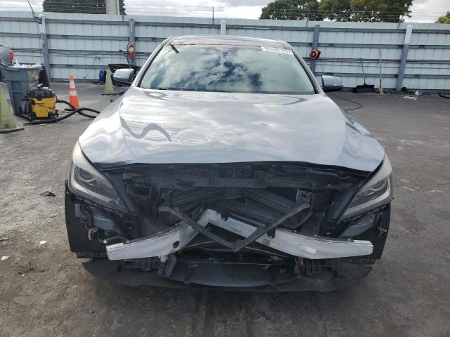 KMHGN4JE6FU039593 - 2015 HYUNDAI GENESIS 3.8L SILVER photo 5