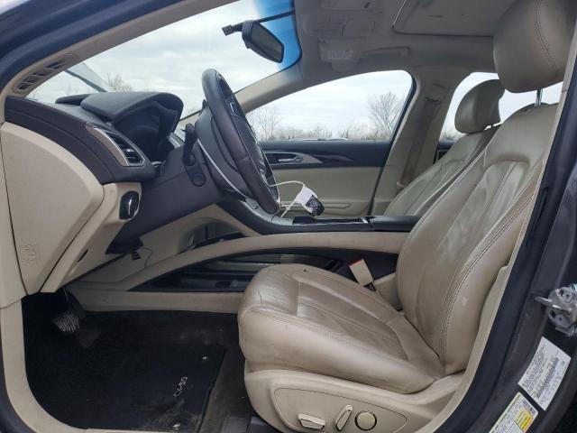 3LN6L2G93FR607192 - 2015 LINCOLN MKZ GRAY photo 7