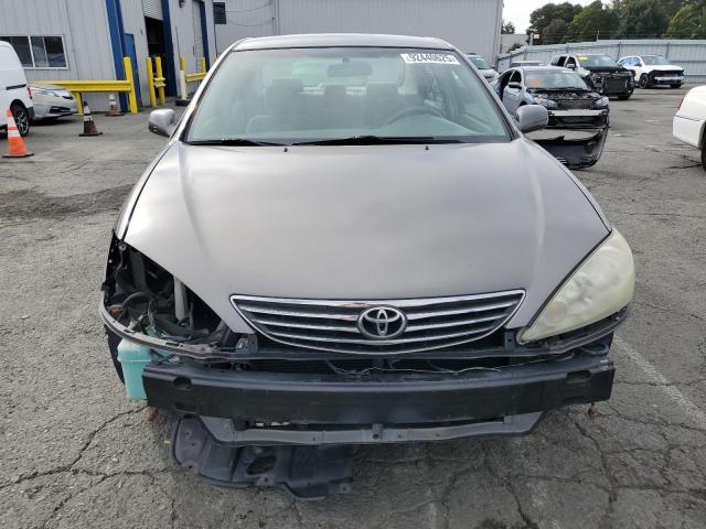 4T1BE32K15U535313 - 2005 TOYOTA CAMRY LE GRAY photo 5