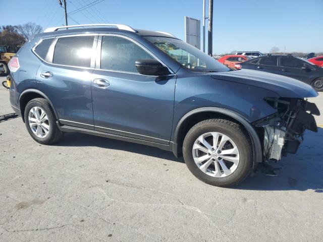 KNMAT2MT0GP656521 - 2016 NISSAN ROGUE S 蓝色 照片 4