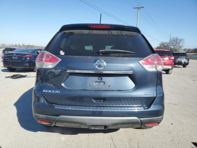 KNMAT2MT0GP656521 - 2016 NISSAN ROGUE S 蓝色 照片 6