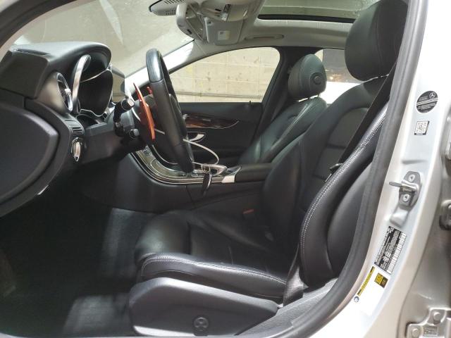 55SWF4KB2GU176816 - 2016 MERCEDES-BENZ C 300 4MATIC SILVER photo 7
