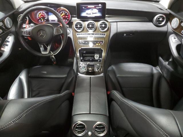 55SWF4KB2GU176816 - 2016 MERCEDES-BENZ C 300 4MATIC SILVER photo 8