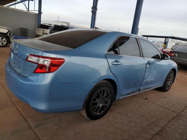 4T4BF1FK6DR304472 - 2013 TOYOTA CAMRY L ლურჯი ფოტო 3