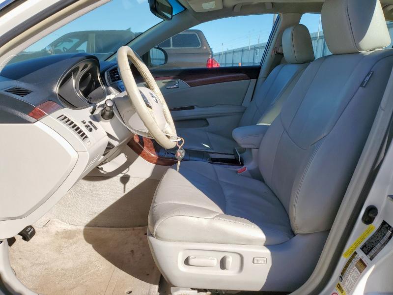 4T1BK3DB4CU460092 - 2012 TOYOTA AVALON BASE Белый фото 7