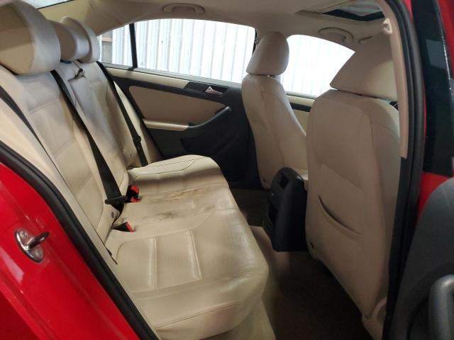 3VWDP7AJXCM397065 - 2012 VOLKSWAGEN JETTA SE RED photo 10