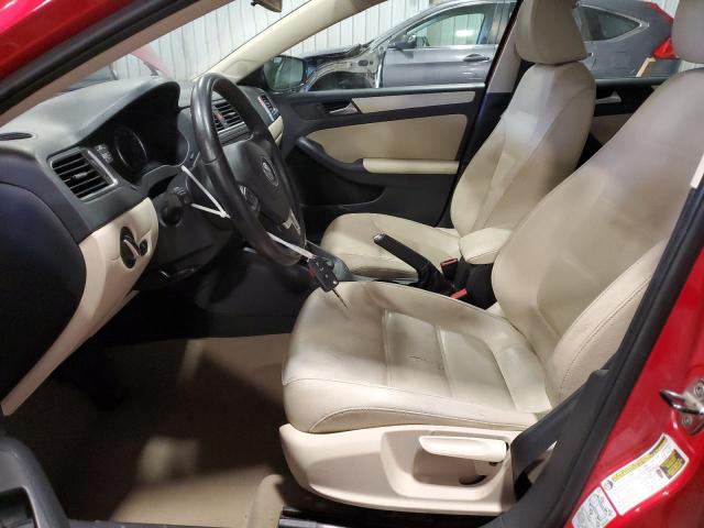 3VWDP7AJXCM397065 - 2012 VOLKSWAGEN JETTA SE RED photo 7
