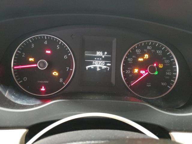 3VWDP7AJXCM397065 - 2012 VOLKSWAGEN JETTA SE RED photo 9