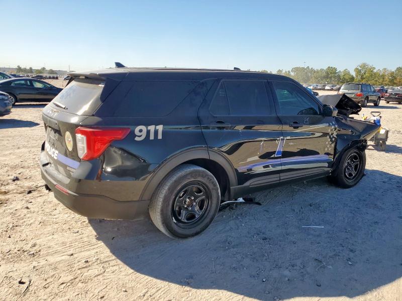 1FM5K8AB2RGA27490 - 2024 FORD EXPLORER POLICE INTERCEPTOR Чорний фото 3