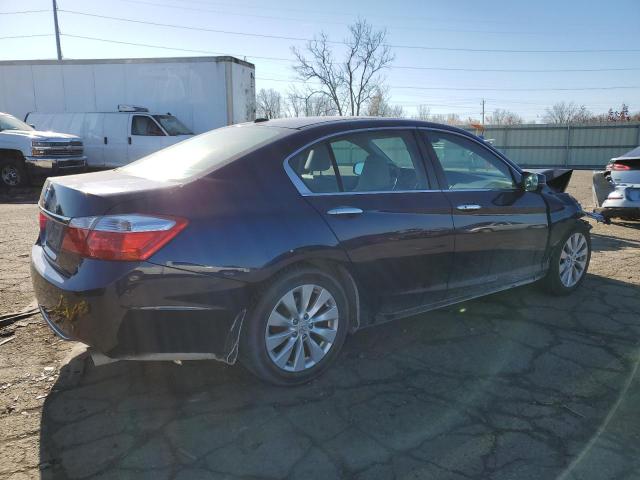 1HGCR2F80FA254839 - 2015 HONDA ACCORD EXL BLUE photo 3