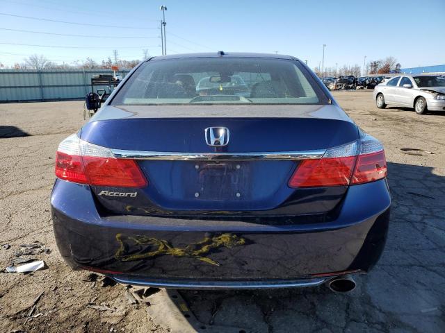 1HGCR2F80FA254839 - 2015 HONDA ACCORD EXL BLUE photo 6