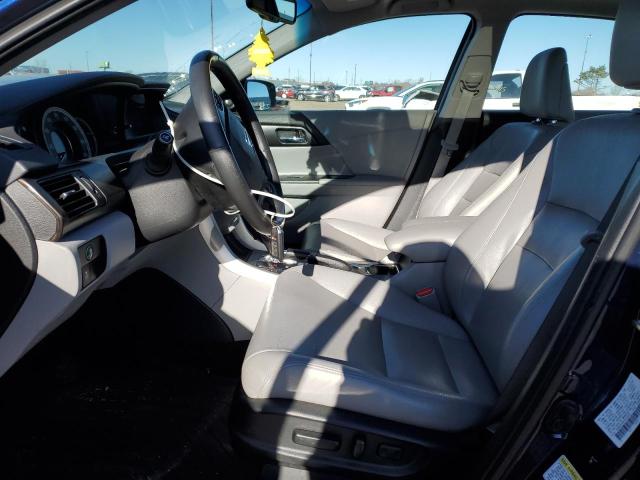 1HGCR2F80FA254839 - 2015 HONDA ACCORD EXL BLUE photo 7