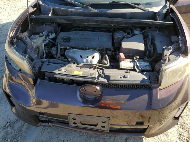 JTLZE4FE0DJ031532 - 2013 TOYOTA SCION XB BURGUNDY photo 12