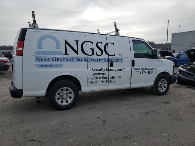 1GCSGAFX1B1175319 - 2011 CHEVROLET EXPRESS Սպիտակ լուսանկար 3