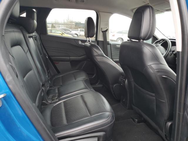 1FMCU9DZ6MUA40737 - 2021 FORD ESCAPE TITANIUM 蓝色 照片 11