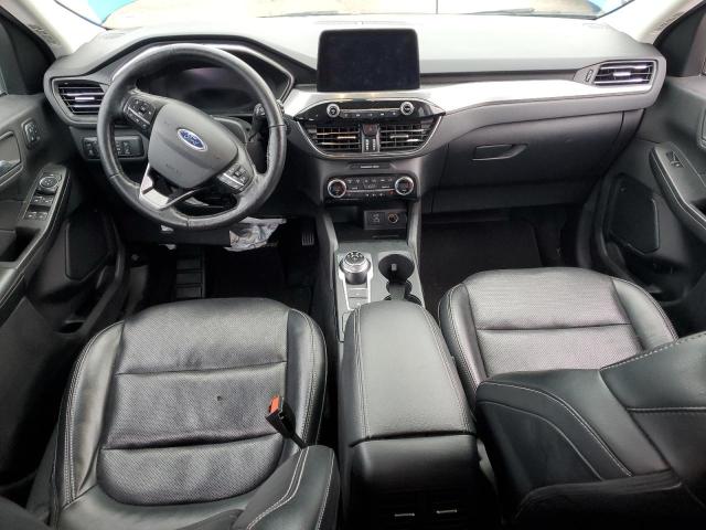 1FMCU9DZ6MUA40737 - 2021 FORD ESCAPE TITANIUM 蓝色 照片 8