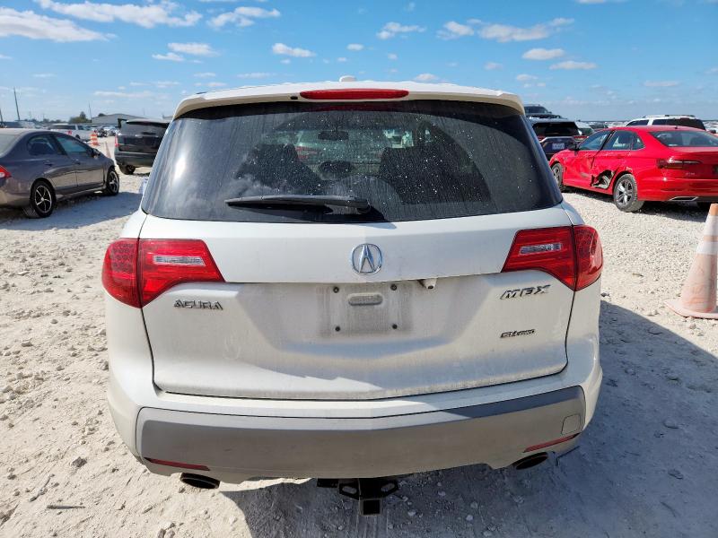 2HNYD28649H530633 - 2009 ACURA MDX TECHNOLOGY Beyaz fotoğraf 6
