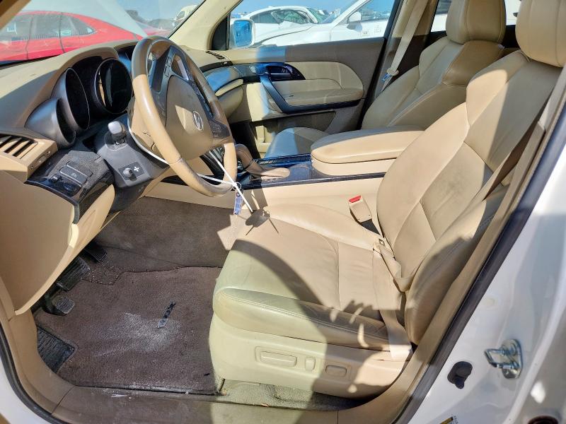 2HNYD28649H530633 - 2009 ACURA MDX TECHNOLOGY Beyaz fotoğraf 7