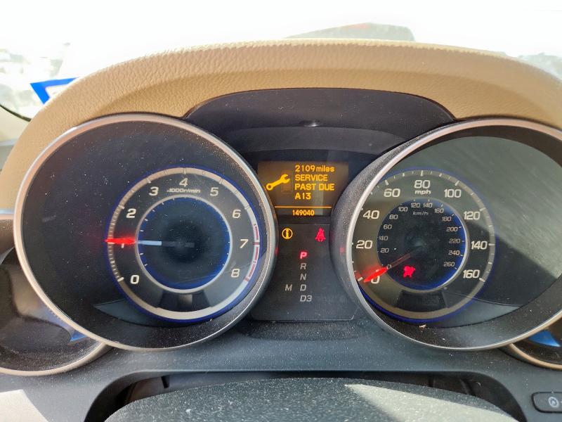 2HNYD28649H530633 - 2009 ACURA MDX TECHNOLOGY Beyaz fotoğraf 9