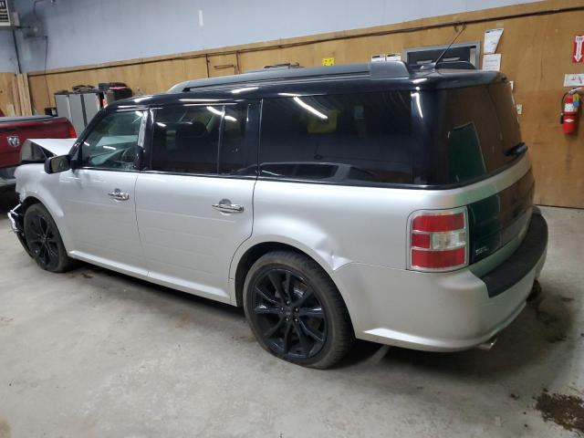 2FMHK6C83KBA01187 - 2019 FORD FLEX SEL 银色 照片 2