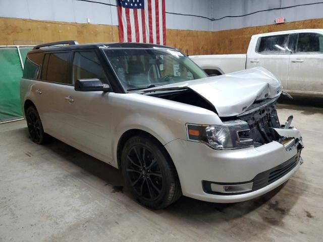 2FMHK6C83KBA01187 - 2019 FORD FLEX SEL 银色 照片 4