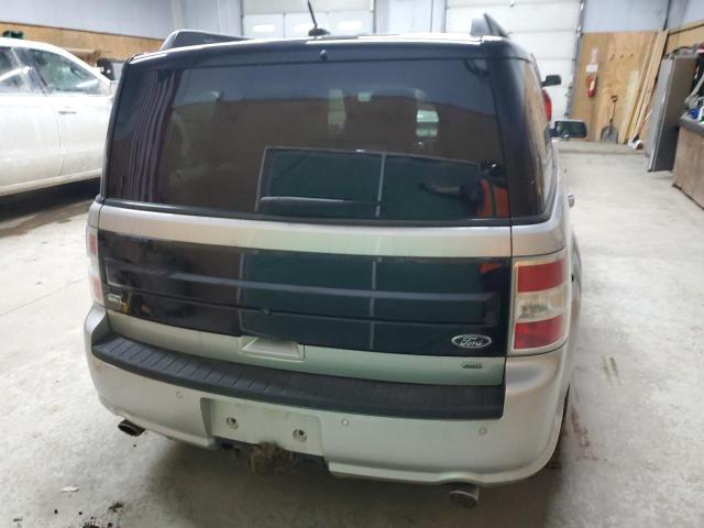 2FMHK6C83KBA01187 - 2019 FORD FLEX SEL 银色 照片 6