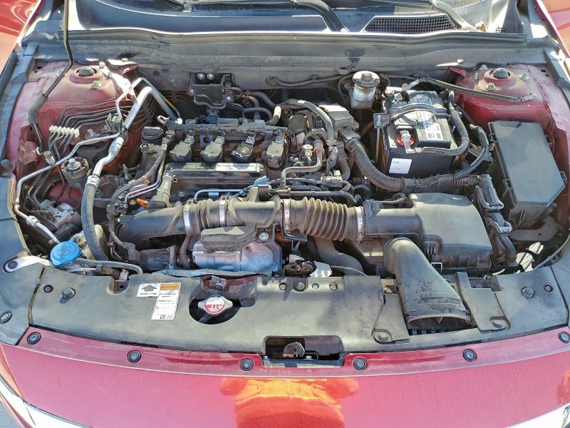 1HGCV1F12KA071705 - 2019 HONDA ACCORD LX Rot Foto 11