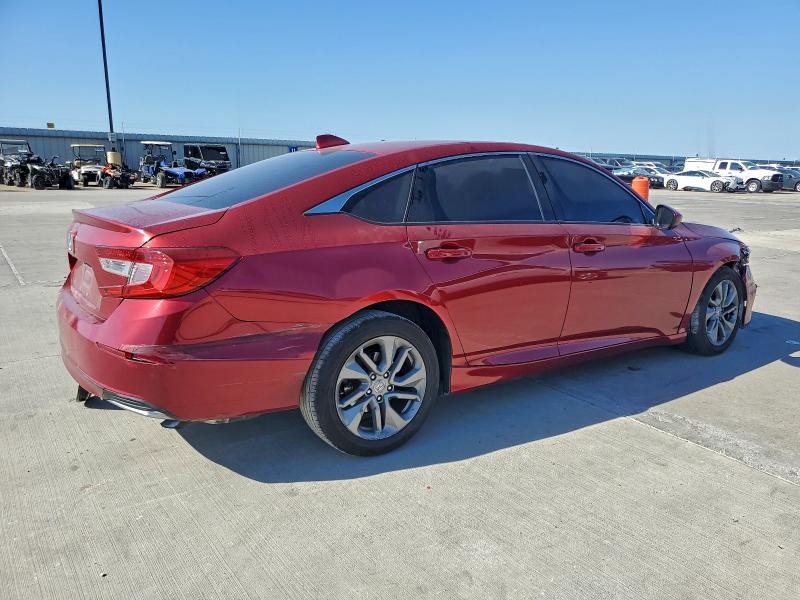 1HGCV1F12KA071705 - 2019 HONDA ACCORD LX Rot Foto 3