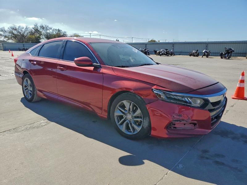 1HGCV1F12KA071705 - 2019 HONDA ACCORD LX Rot Foto 4