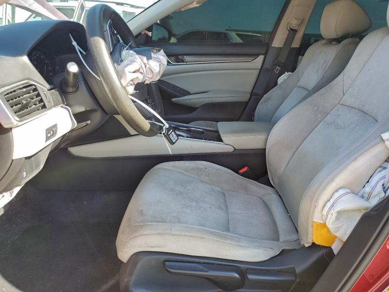 1HGCV1F12KA071705 - 2019 HONDA ACCORD LX Rot Foto 7