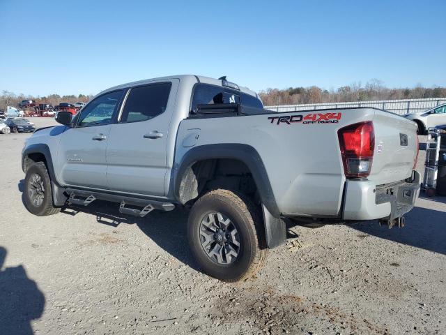 3TMCZ5AN5KM249288 - 2019 TOYOTA TACOMA DOUBLE CAB Szary zdjęcie 2