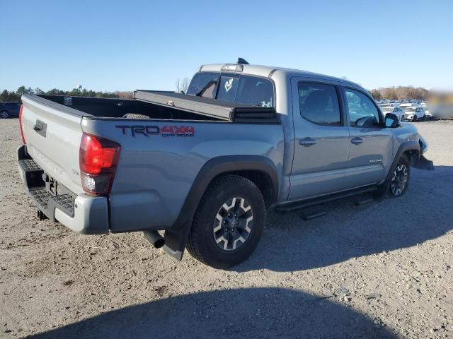 3TMCZ5AN5KM249288 - 2019 TOYOTA TACOMA DOUBLE CAB Szary zdjęcie 3