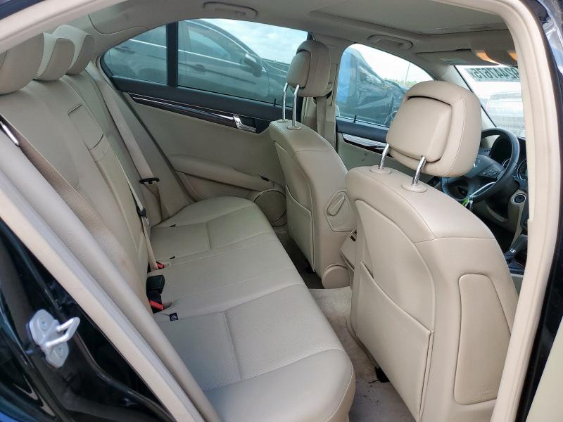 WDDGF81X79F238872 - 2009 MERCEDES-BENZ C 300 4MATIC BLACK photo 10